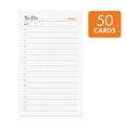 thumbnail image 3 of Notsu to Do List Index Cards 3x5 (Pack of 50) | Thoughtfully Designed Double Sided Planner Notecards for Personal Productivity and Professional Organization, 3 of 8