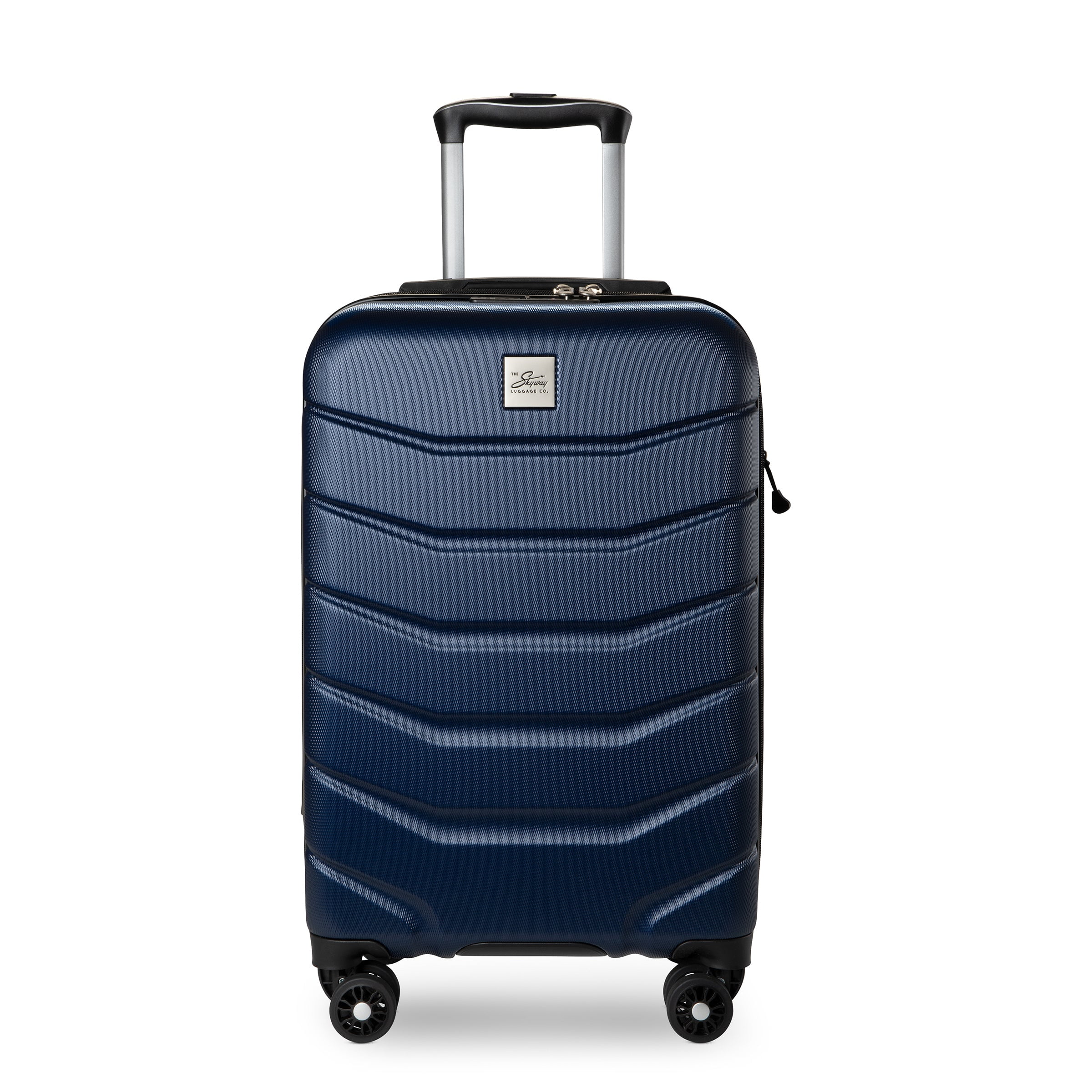 Skyway Luggage Silverton 20" Hardside Carry-On Expandable Spinner with TSA Lock
