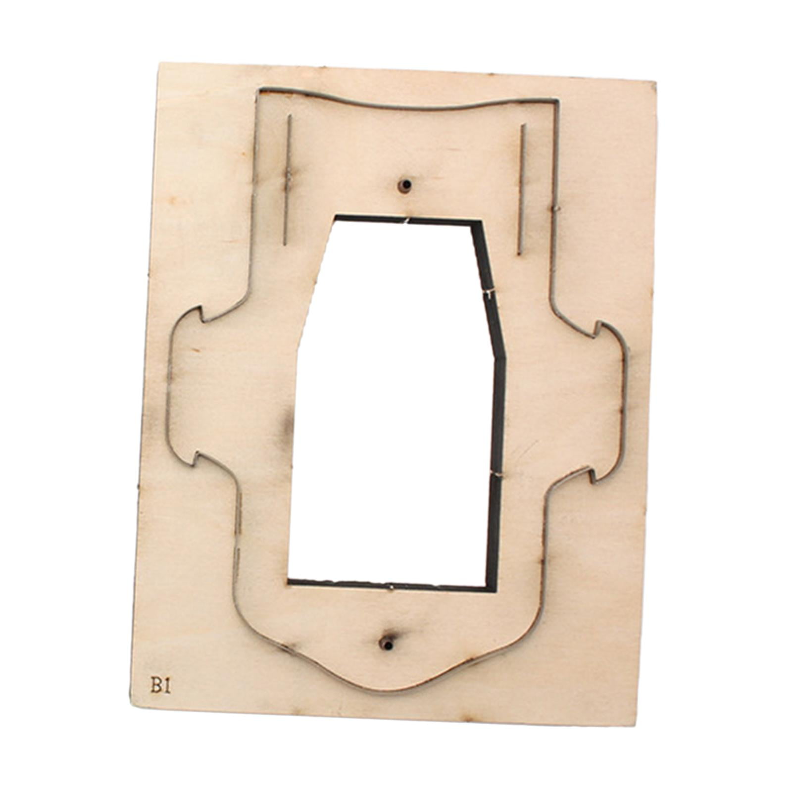Leather Cutting Dies Leather Wallet Template Wooden Practicle Coin Purse Leather Cutter DIY Card Holder Card Holder Templates Fittings