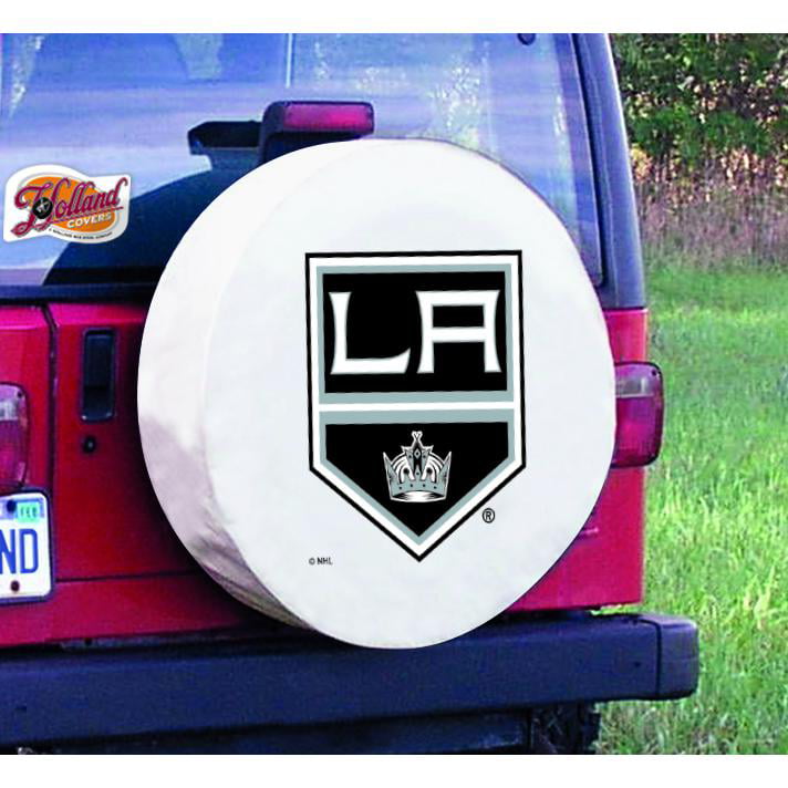 37 x 12.5 Los Angeles Kings Tire Cover by The Holland Bar Stool Co 