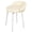 B Beige_C_C, variant on Cute Vanity Chair with Gold Bese, Makeup Desk Chair with Low Back for Small Space, Leather Modern Vanity Stool for Bedroom Dress Room, White(Rotatable)