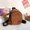 brown, variant on Casual Simple Corduroy Student Bookbags Solid Color Mini Backpack Traveling Backpacks BROWN