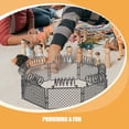 thumbnail image 3 of WORGEOUS  2 Sets Small Train Bridge Codes Protective Net Building Blocks Accessories, 3 of 8