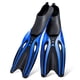 thumbnail image 3 of Aletas de Natación F6869 en TPR y Polipropileno, Color Azul Metálico, Talla M, Ideales para Buceo y Natación, 3 of 6