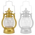 thumbnail image 1 of Miangastore 2 Pcs Retro Style Handheld Lantern Decorative Lantern Lamp Creative Lamp, 1 of 8