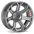 thumbnail image 3 of 20" 4PLAY Wheel fits GM-Ford-Lincoln-Nissan-Toyota - 4P70 Brushed Gunmetal Rim 20x10, 3 of 5