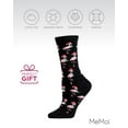 thumbnail image 6 of MeMoi Festive Flamingos Holiday Crew Socks - Mens - Male, 6 of 7