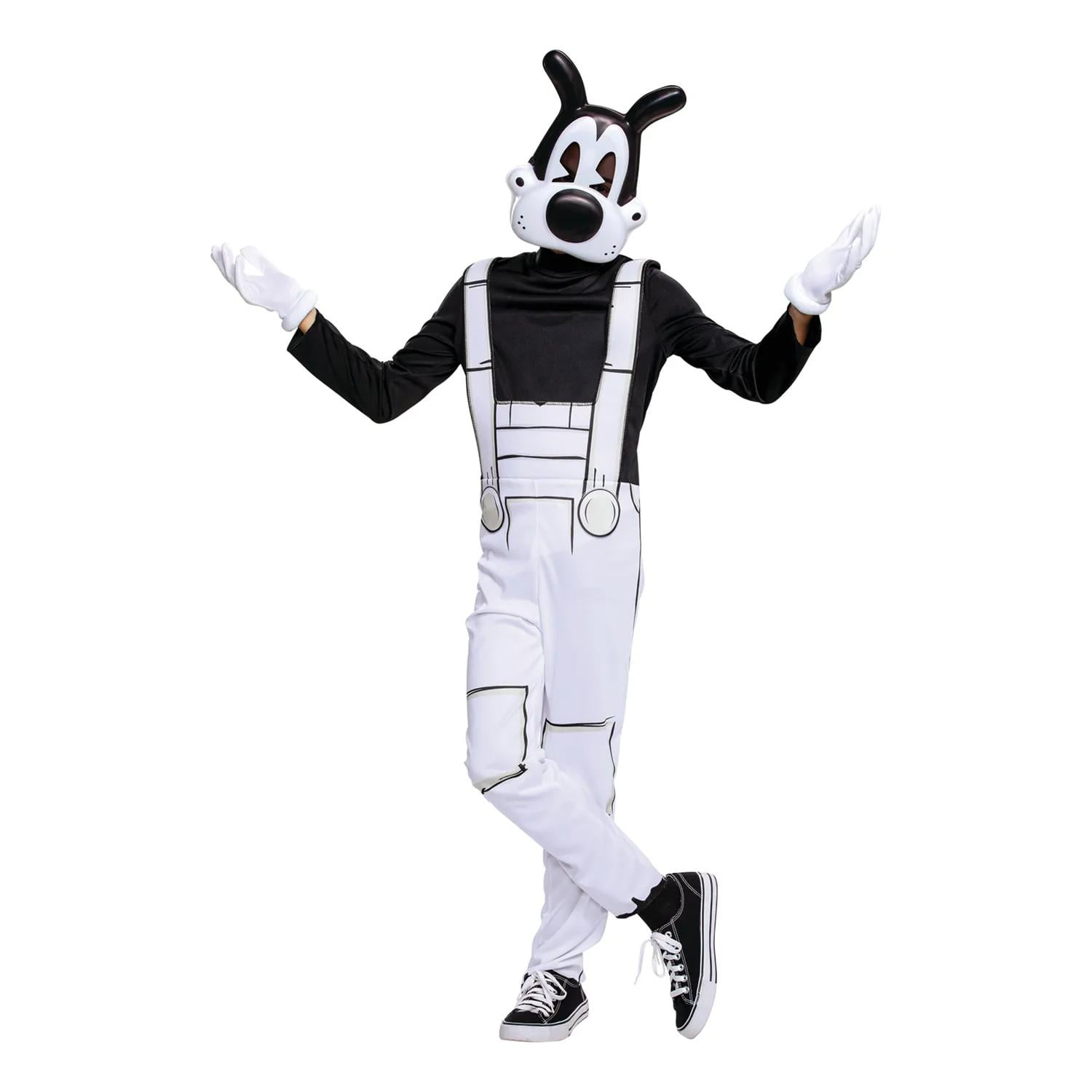 Disguise Boys Classic Bendy and the Ink Machine Boris the Wolf Costume - Size 10-12