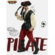 thumbnail image 2 of Disfraz de pirata Spooktacular Creations para hombre, color beige y adulto, 2 of 8