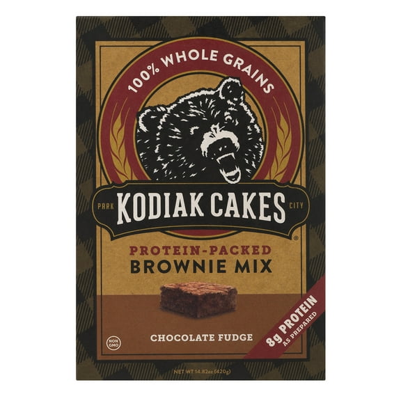 Kodiak Cakes Chocolate Fudge Brownie Mix, 14.8 oz