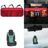 FH Group 1" x 35" Trunk Organizer with Multi-Pockets Red and Air Freshener