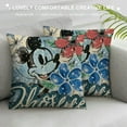 thumbnail image 3 of Qinduosi Winter Cartoon Mouse Decorative Throw Pillow Covers Set of , Blue Outdoor Home Decor, Get Cozy Christmas Holiday Couch Cushion Case, 3 of 5