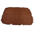 thumbnail image 2 of Swing Canopy, Universal Easy Storage 4 Reinforced Straps UV Proof Swing Chair Top Cover  For Outdoor Brown, 2 of 8