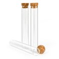 thumbnail image 5 of 130mm Glass Tube w/ Cork Top - 400 Count, 5 of 5