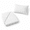 01: White-Twin, variant on Fitted Sheets Ton 2-piece Set (1 Sheet 1owcase) Percale Weave Bottom Soft Breathable Fits Mattress Upto 15' Deep - White (no Flat