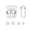 thumbnail image 3 of Baseus True Wireless Earbuds 33H Playtime Bluetooth Ear Buds IPX5 Waterproof In-Ear Earphones with Mic, E20 White, 3 of 10