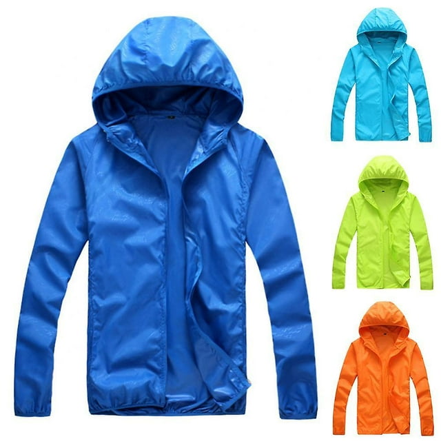 Manteau à Séchage Rapide Imperméable anti-UV pour Femmes, Coupe-Vent Ultra-Léger