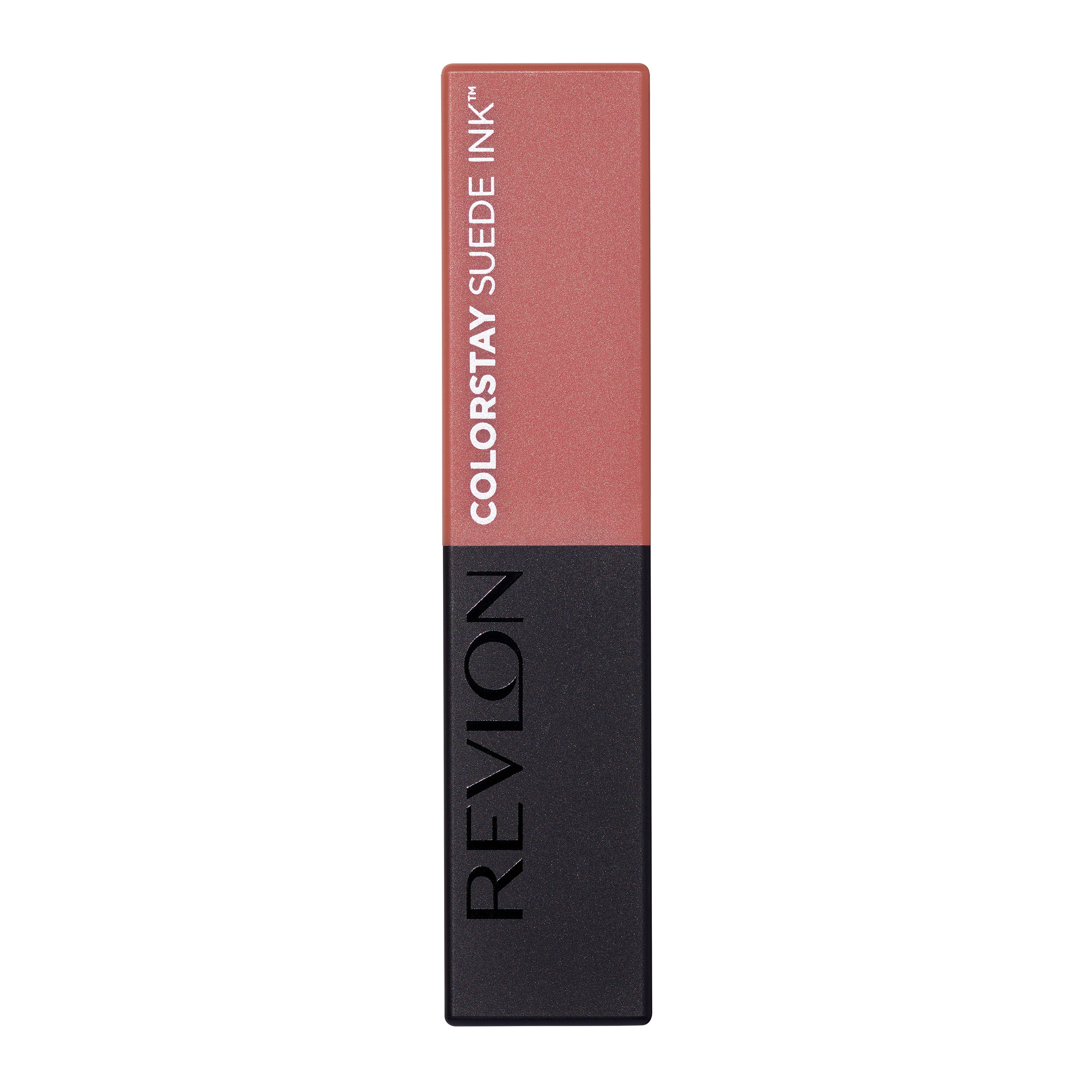Revlon Lipstick by Revlon, ColorStay Suede Ink, Built-in Primer, Infused with Vitamin E, Waterproof, Smudgeproof, Matte Color, 001 Gut Instinct, 001 Gut Instict