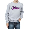 thumbnail image 3 of DC Comics Garçon The Joker Chandail à Logo Textuel, 3 of 5