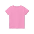 thumbnail image 3 of Xyxonk Girls Pink Short Sleeve Shirt Girls Tops Kids Crewneck Tshirts Size 10-12 Cute Basic Tween Girls Clothes Trendy Fall Outfits Girls Tween Clothes Pink 150, 3 of 6