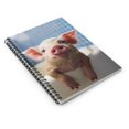 thumbnail image 4 of Pigs Rule - Spiral Notebook - Ruled Line, 4 of 5