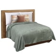 thumbnail image 1 of Cobertor Ligero Matrimonial Ultrasuave Verde Térmico, 1 of 7