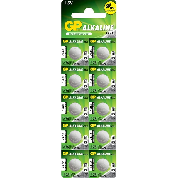 1 GP A76 LR44 AG13 Alkaline Cell 1.5V Alkaline Button Cell Battery