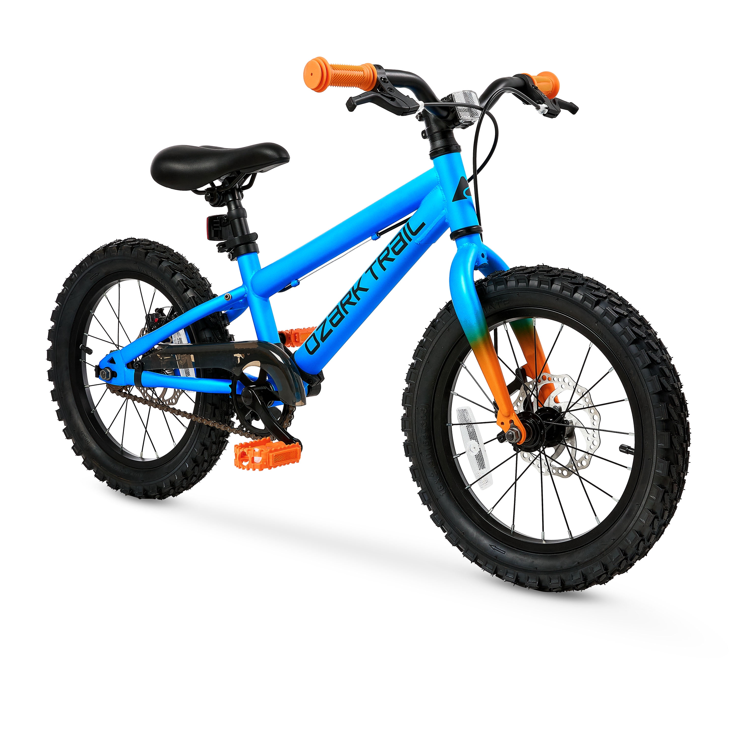 Ozark Trail 16" M.1 Timber Kids' Mountain Bike, Blue, Fits Riders 3'5"-4'0", Child/Teen, Unisex, Online Only