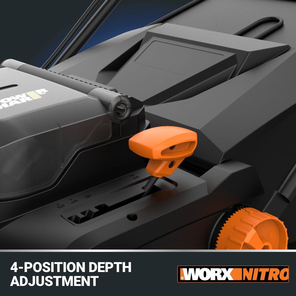 Worx Nitro WG855.9 40V PowerShare Brushless 14” Cordless Dethatcher (Tool Only)