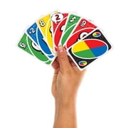 UNO House Rules Card Game for Adult, Family & Game Night, Travel, Camping & Party
