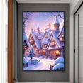 thumbnail image 3 of Hilo Algodón Bordado Punto Cruz Impreso 11CT Casa Nieve Invierno 50x70cm, 3 of 9