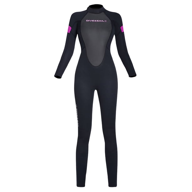 Traje de neopreno de cuerpo completo de 3 mm para hombres y mujeres, manga larga, calidez espesa para buceo, surf, apnea y entusiastas de la natación en invierno, traje de buceo