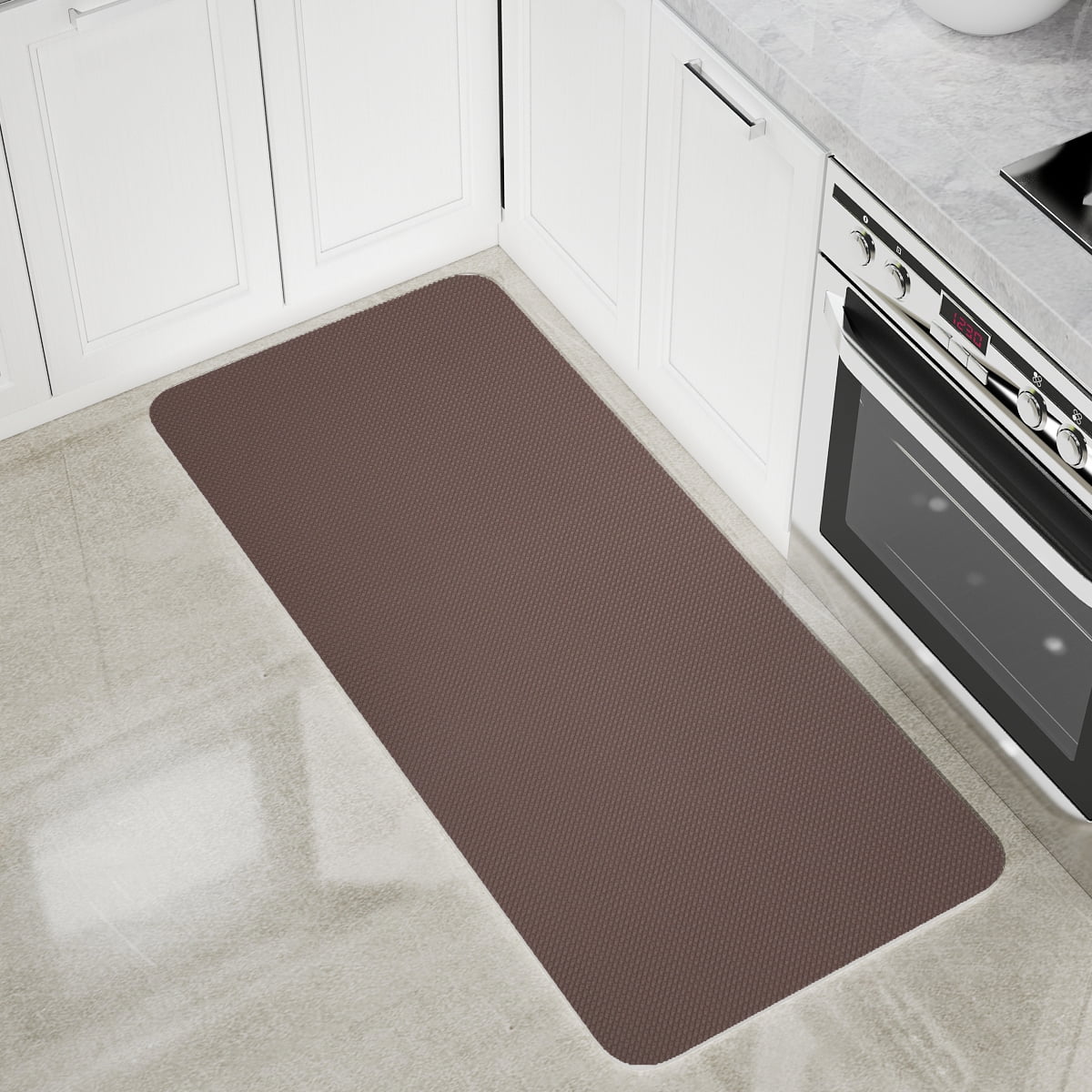 Art3d Black 39 in. x 20 in. Anti-Fatigue Kitchen Mat Commercial Floor Mat  Non-Slip and All-Purpose Comfort for Kitchen Office Y12hd012 - The Home  Depot