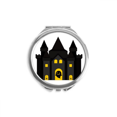 thumbnail image 1 of Fairy Tale Castle Colorful Illustration Hand Compact Mirror Round Portable Pocket Glass, 1 of 3