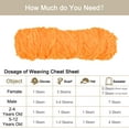 thumbnail image 4 of Uxcell 3 Skeins Chenille Yarn Soft Blanket Yarn 3x100gr/3.5oz (3x131yds) Polyester Velvet Knitting Orange, 4 of 6