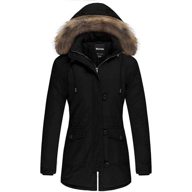 Veste d'Hiver pour Femmes avec Fausse Fourrure1