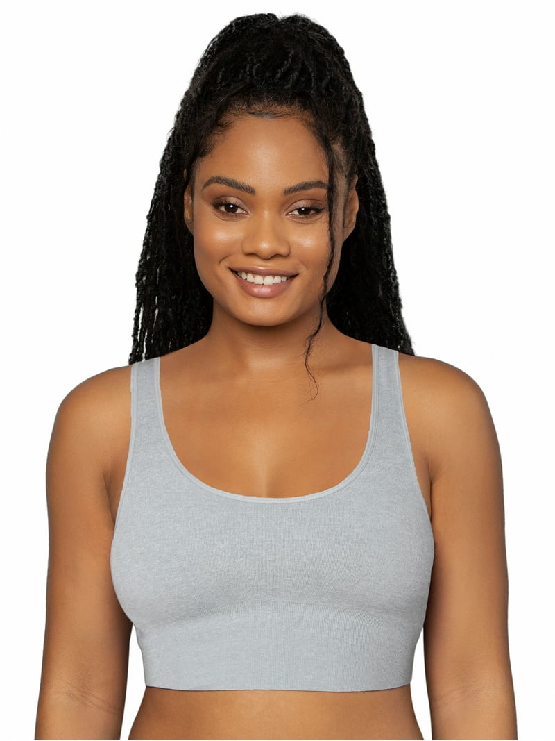 Fruit of the Loom Seamless Longline Bra - Lined Support - Walmart.com
