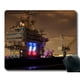 thumbnail image 1 of (260 x 210 x 3) alfombrilla de ratón con borde cosido, militar USS Abraham Lincoln (CVN 72) buque de guerra antideslizante LingWen 8390606734815, 1 of 1
