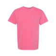 thumbnail image 1 of Comfort Colors T-Shirt à Poche pour Adulte, Épais, Teint en Pièce, 2TG, Crunchberry, 1 of 3