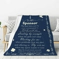 thumbnail image 6 of Confirmation Sponsor Gifts for Women, Catholic Confirmation Sponsor Gifts Men, Confirmation Sponsor Thank You Gift Blanket 60"X50", Christian Religious Birthday Gift for Confirmation Sponsor, 6 of 6