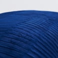 thumbnail image 2 of Home Soft Things Pleated Velvet 4 Piece Throw Pillow Cover Set - Blue - 20" x 20", 2 of 6