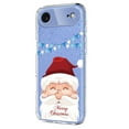 thumbnail image 3 of Christmas Style Phone Case For iPhone Air,Cute Christmas Pattern Back Design,Ultra Slim Soft TPU Protective Shockproof Anti-fall Anti-Scratch Transparent Thin Phone Case,Christmas Santa, 3 of 9