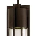 thumbnail image 4 of 1 Light Medium Outdoor Hanging Lantern in Modern Style 6.25 inches Wide By 21.75 inches High-Buckeye Bronze Finish-Incandescent Lamping Type Bailey, 4 of 10