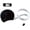 Black, variant on Measuring Tape-60 Inch Automatic Telescopic Tape Measure--use Retractable Tape Measure for : Bust Arms Height Building and (Black)