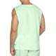 thumbnail image 3 of SAYOO Chaleco informal para hombre, sudadera holgada con cuello en V sin mangas de color sólido para correr/hacer ejercicio SAYOO S M L XL XXL XXXL XXXXL, 3 of 6