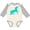 Natural and Heather, variant on Inktastic Aqua Unicorn Boys or Girls Long Sleeve Baby Bodysuit