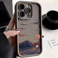 thumbnail image 3 of Funda de teléfono para iPhone 16 15 14 13 12 11 Pro Max XS XR X 12 7 8 Plus Funda Paisaje Montaña Nube Silicona Funda a prueba de golpes, 3 of 5