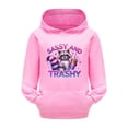 thumbnail image 4 of PMVFHDE Liquidation Chandail en Molleton à Col Rond pour Filles Mode Hiver pour Enfants Imprimé Animal Chandail à Capuchon Chaud Confortable pour Garçons et Filles Chandail en Molleton à Col Rond, Rose, 11-12 Ans, 4 of 4