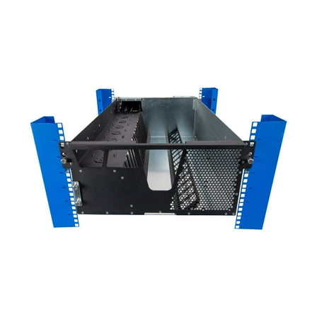 RackSolutions 5U HyperShelf for 16 Apple Mac Mini - Rack Mount 16 Mac Minis per Shelf, Integrated Airflow, Cable Management, and Serviceability