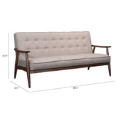 ZUO Rocky Sofa Putty